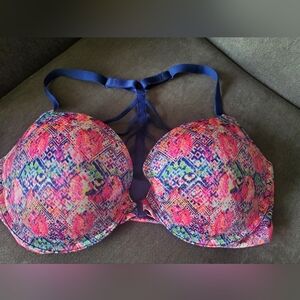 Victoria's Secret Multicolor Geometric Bra